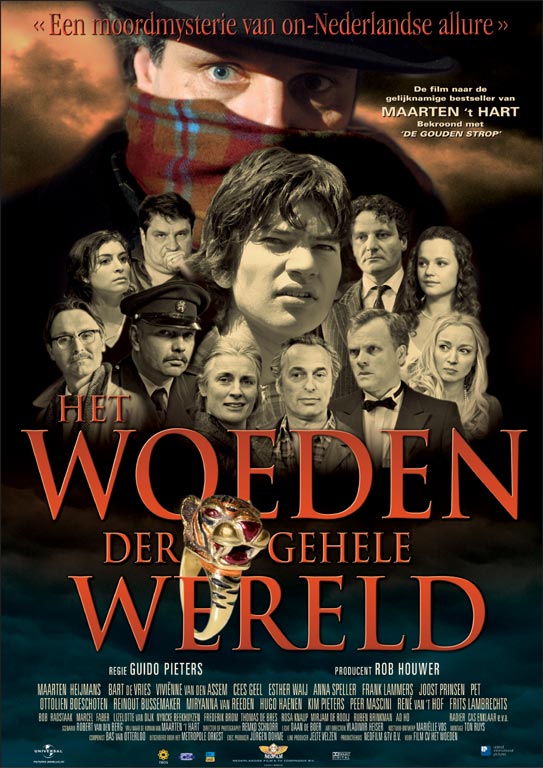 Cover van Woeden der gehele wereld, Het